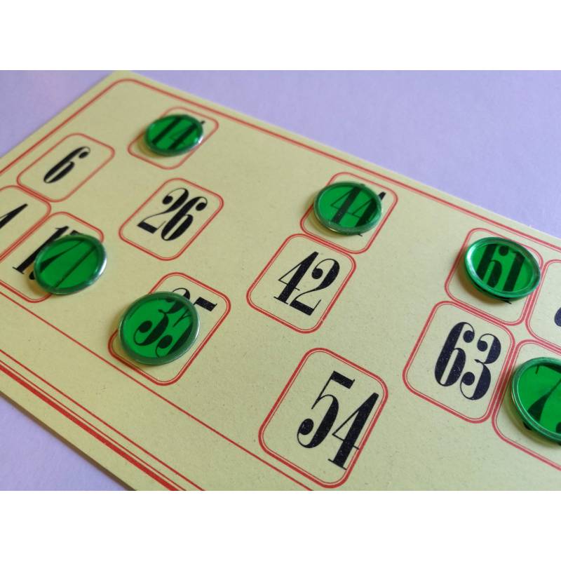 Bâton et pions de loto magnétiques - Jouer au loto bingo
